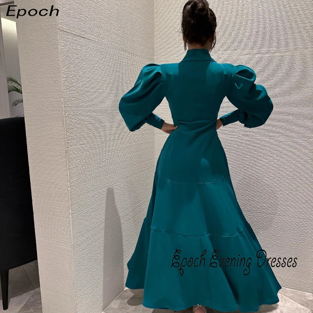 Epoch Long Formal Occasion Evening Dress فساتين مناسبة رسميةStraight Elegant Button High Split Dairy Prom Gown For Sexy Women