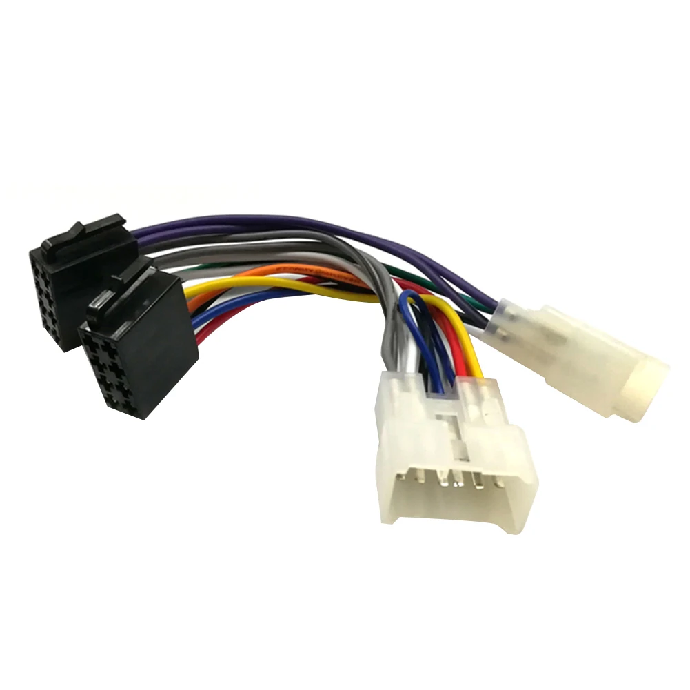 Car Stereo Radio Harness ISO Radio Wiring Harness Connector Plug Adapter for Toyota Camry Corolla RAV4 Aurion Avensis Yaris