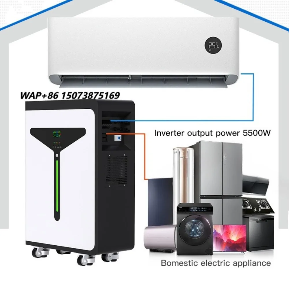 Hot Selling  All in One Solar Energy System 3KW 5.5KW Whole House Movable Solar Power System