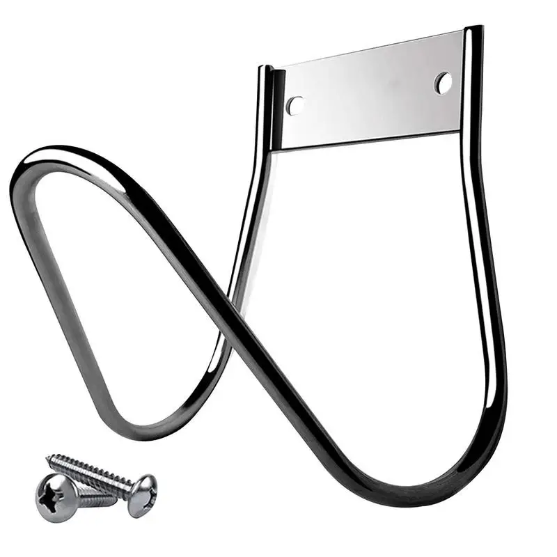Hose Holder Garden Stainless Steel Water Hose Holder Wall Mount Heavy Duty Rust Proof Hanger for Water Air Hydraulic Hose Ropes