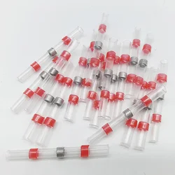 10/20/30/50PCS Solder Seal Wire Tube AWG22-18 0.5-1.5mm² Heat Shrink Automotive Marine Insulted Butt