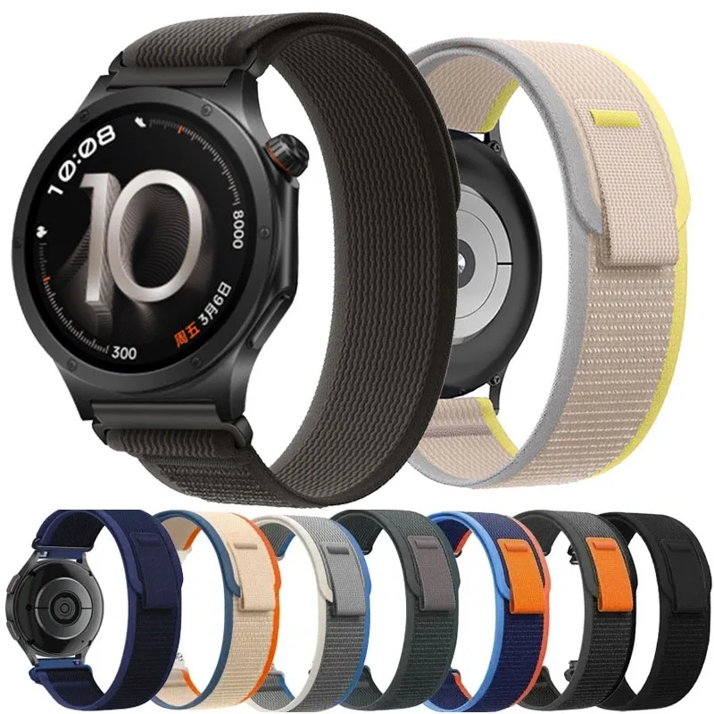 22mm Trail Loop For OnePlus Watch 4 3 2 2R Bracelet OnePlus 46MM/Lite Wristband For Oppo Watch X X2 X3 4 Pro-S Sport Nylon Strap