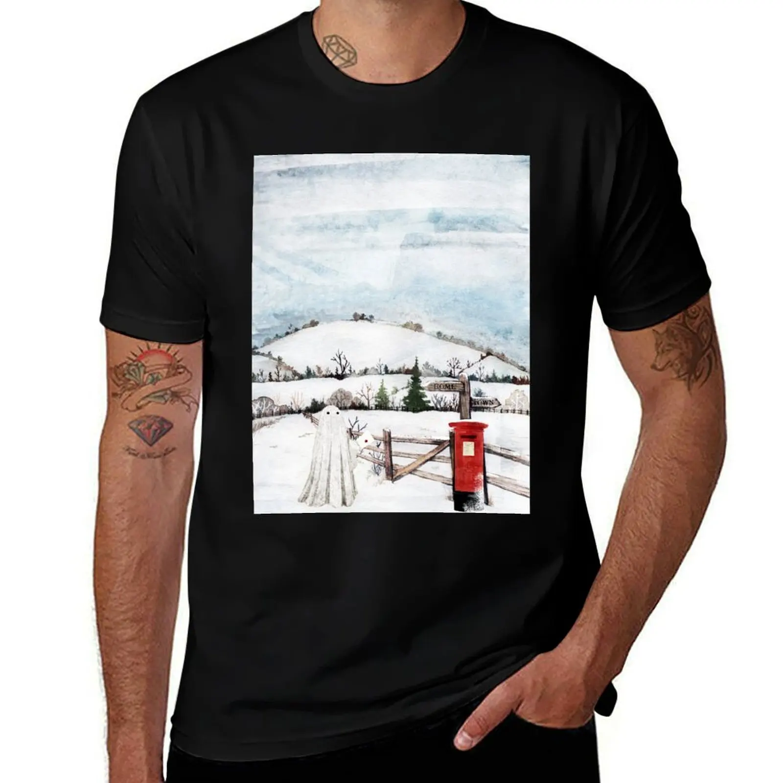 

Snow Post On Sundays T-Shirt basketball graphic tees Blouse custom t shirt mens t shirts pack