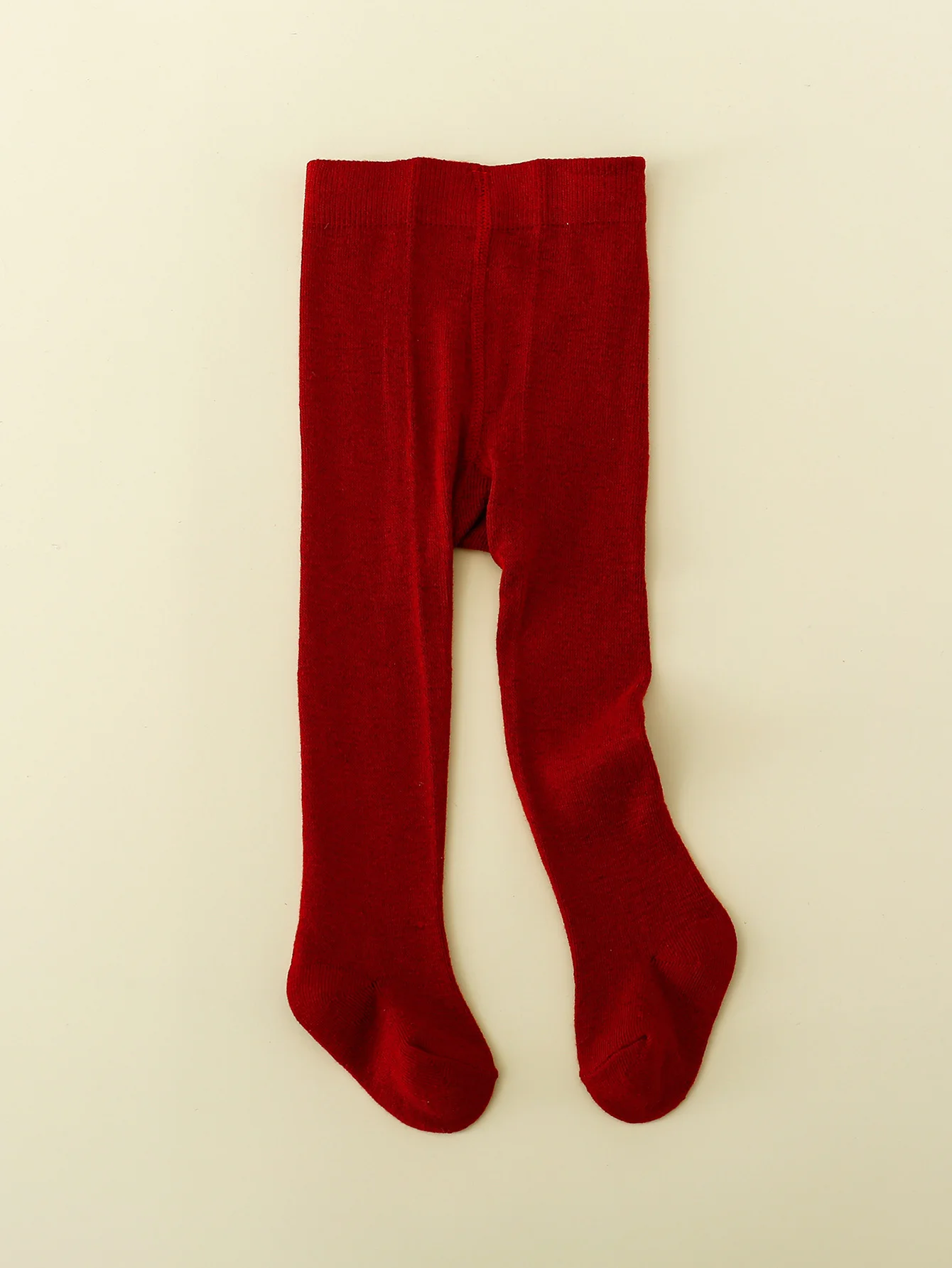 1 Pair of Solid-Colored Baby Leggings, Fashionable Soft Tight Pantyhose for All Four Seasons, for Girls Aged 0-72 Months for Daily Life