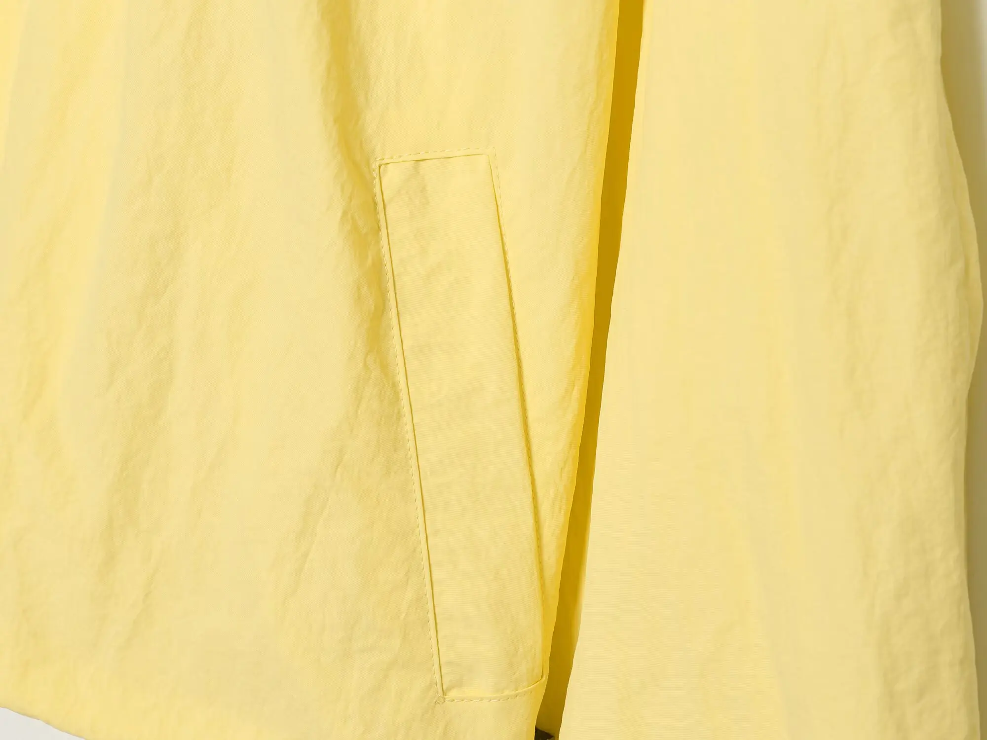 TFMLN Modische Damen-Kapuzenjacke mit Reißverschluss, lässig, Oversize, langärmlig, mit Kordelzug, geraffte Mäntel, Frühling, neu, Schnürmäntel für Damen – Detail 7
