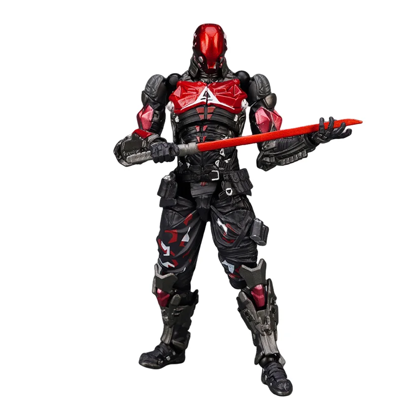 PVC 17cm AMAZING YAMAGUCHI Batman Red Hood Robin Jason Collection Game Anime Figurine Model Arkham Knight Kids Birthday Gift