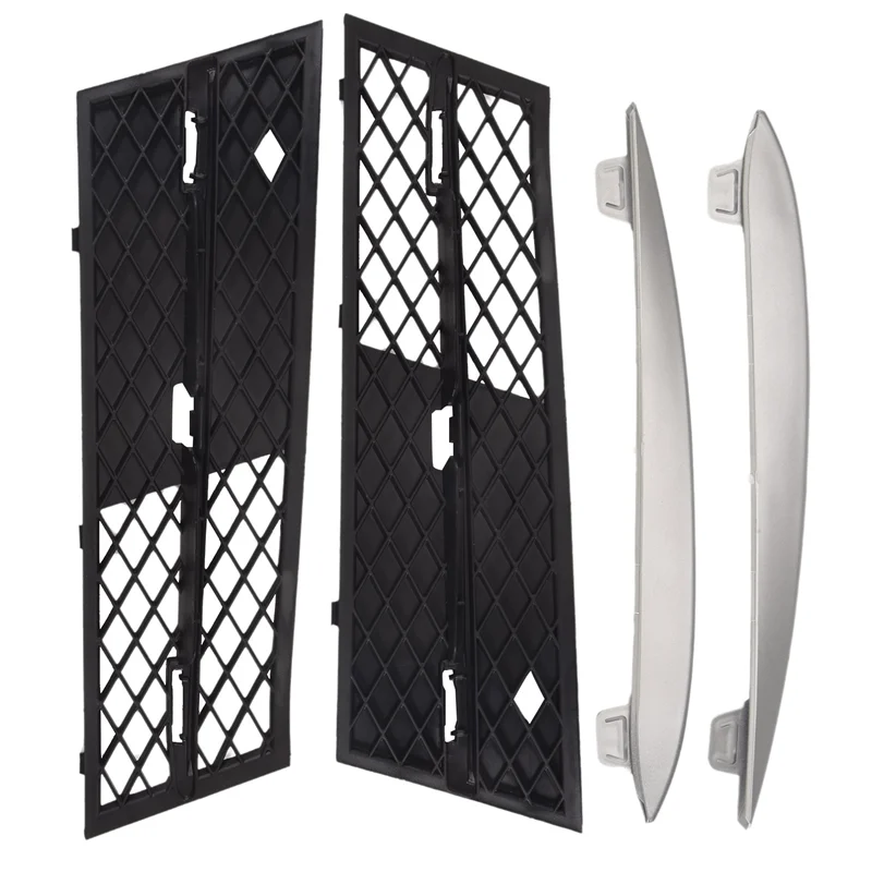 

AEA7-2 шт., передний нижний бампер автомобиля, решетка, противотуманная фара, крышка для BMW 5 серии F10/F11 Sedan/Wagon 2010-2013