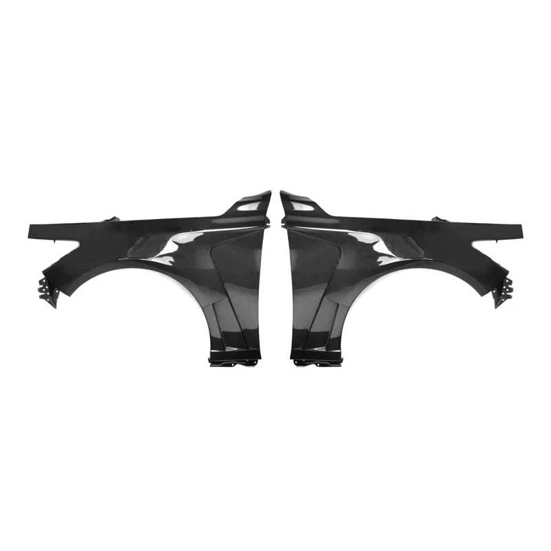 For Infiniti Q50/Q50L 2014-2020 Real Carbon Fiber Front Fender Trims Air Vent Cover