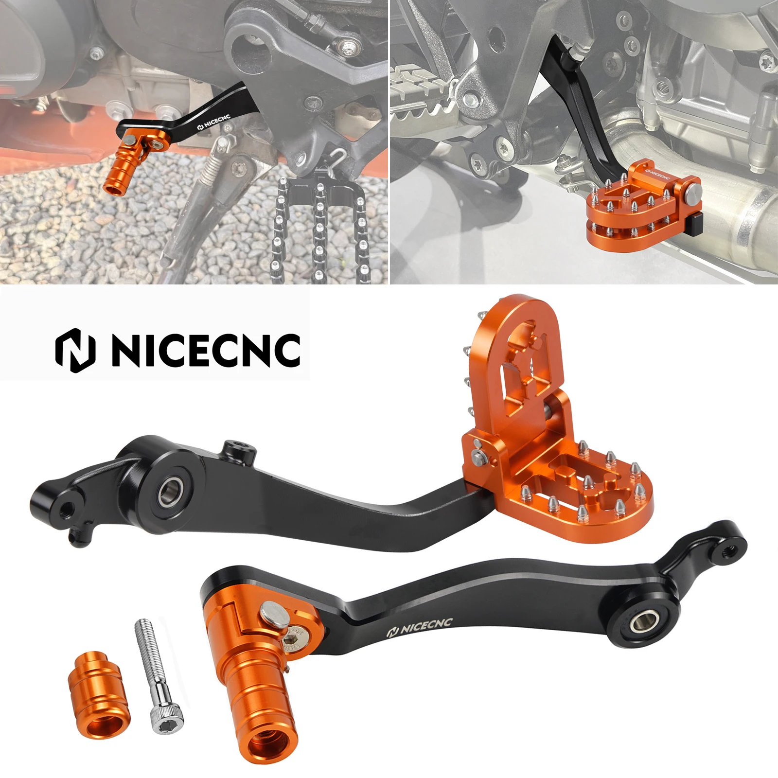 

For 2021-2025 KTM 790 890 Adventure/R/Rally Foot Brake Pedal/Gear Shifter Lever for Husqvarna Norden 901 2022-2025 890 SMT 23-25