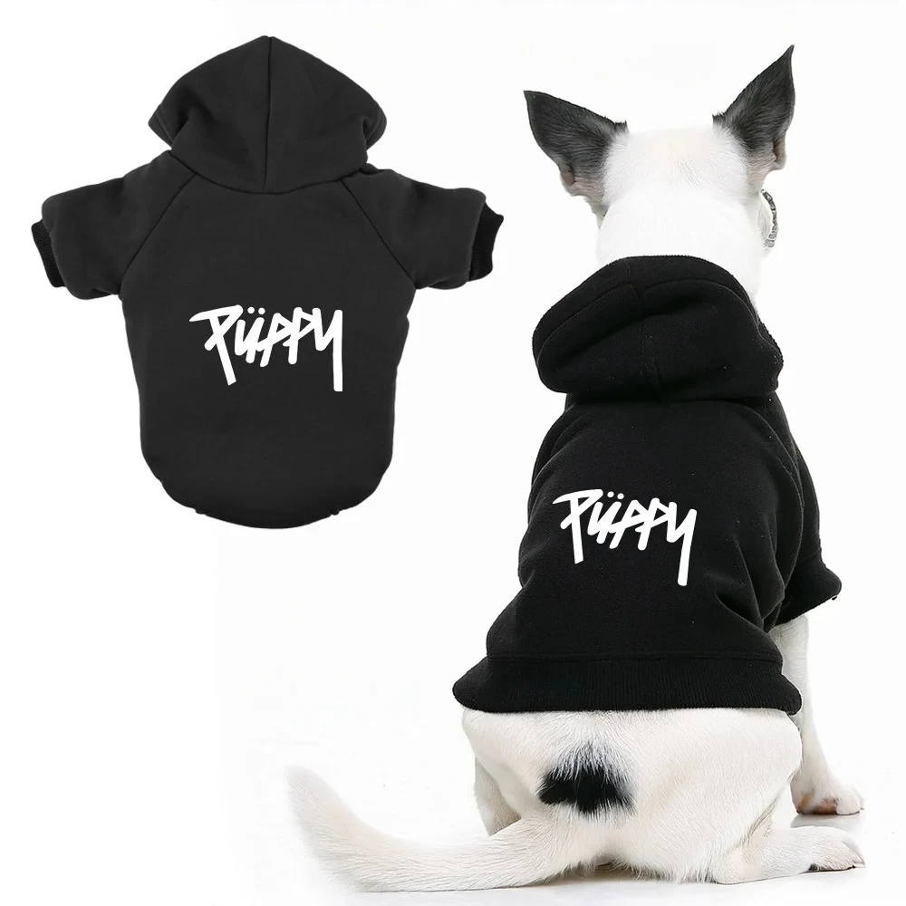 ملابس الجرو موضة الكلب ربيع الخريف الشتاء العلامة التجارية الصغيرة المتوسطة مستوحاة يوركي الفرنسية البلدغ تشيهواهوا المالطية الحيوانات الأليفة هوديس