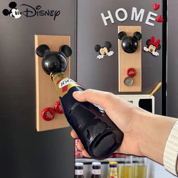 Creativity Disney Mickey Opener Fridge Magnets Cartoon Beer Bottle Opener Refrigerator Magnets Home Accessories Cute Decorations