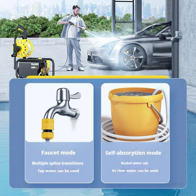 220V High Pressure Washer Car Washing Machine Car Wash Water gu Pump Foam Generator Tornado Cleaner Car Accessories