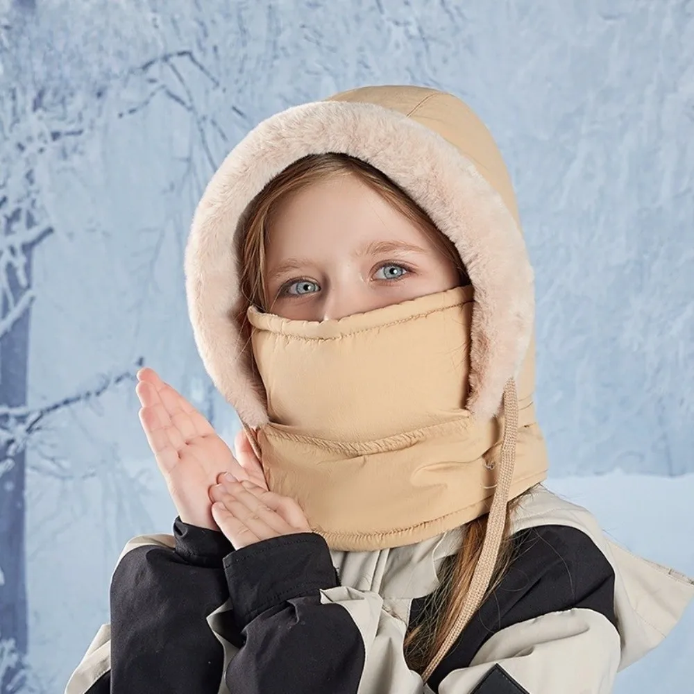 

Зимняя велосипедная шапка 3-в-1: теплая, ветрозащитная, с флисовой подкладкой, маска для лица и головы, шарф, шапка Лей Фэн для активного отдыха