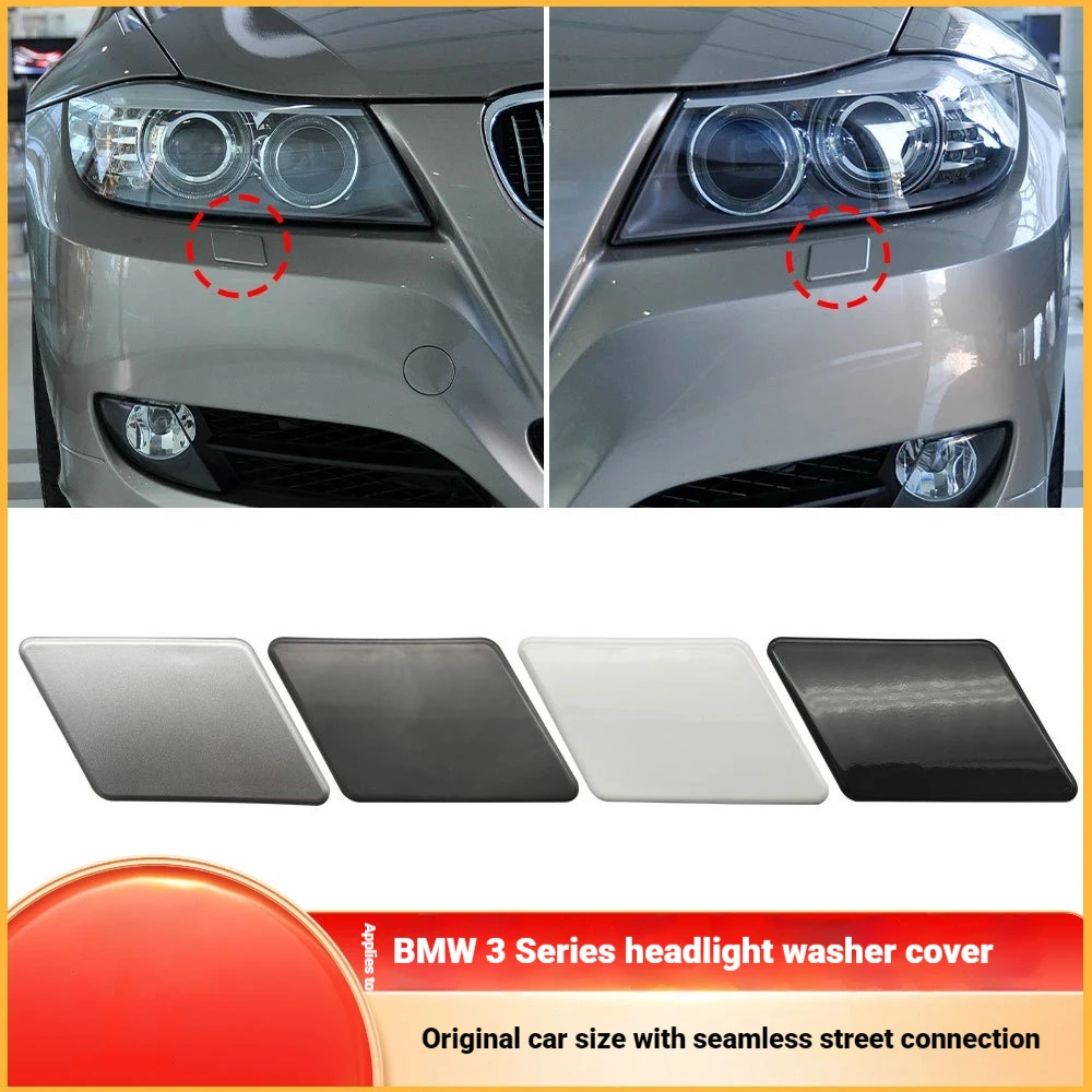 For BMW 3 Series Headlight Water Nozzle Cover E90LCI Headlight Washing Cover