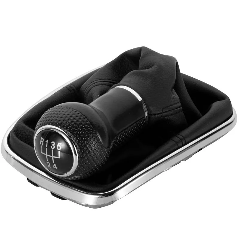 

5 6 Speed Gear Shift Knob Lever Gaiter Boot Auto Parts 12 23mm Fit For Volkswagen VW Golf 4 IV MK4 GTI R32 Bora Jetta 1999-2004