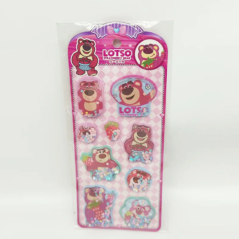 Autocollants de décoration 3D à motifs mignons, avec différents Styles, autocollants multifonctionnels, autocollants en forme de cœur pour fille, décoration pour carnet de notes