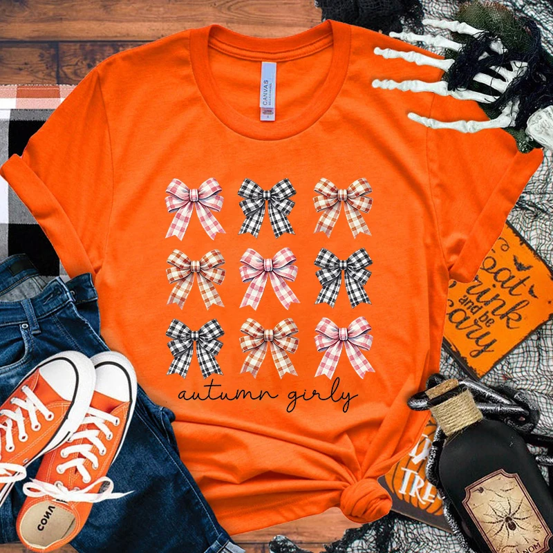 

Hot Autumn Girly Letter Printing T-Shirt Women Fashion Short Sleeve Street Casual Personality Summer T-Shirt