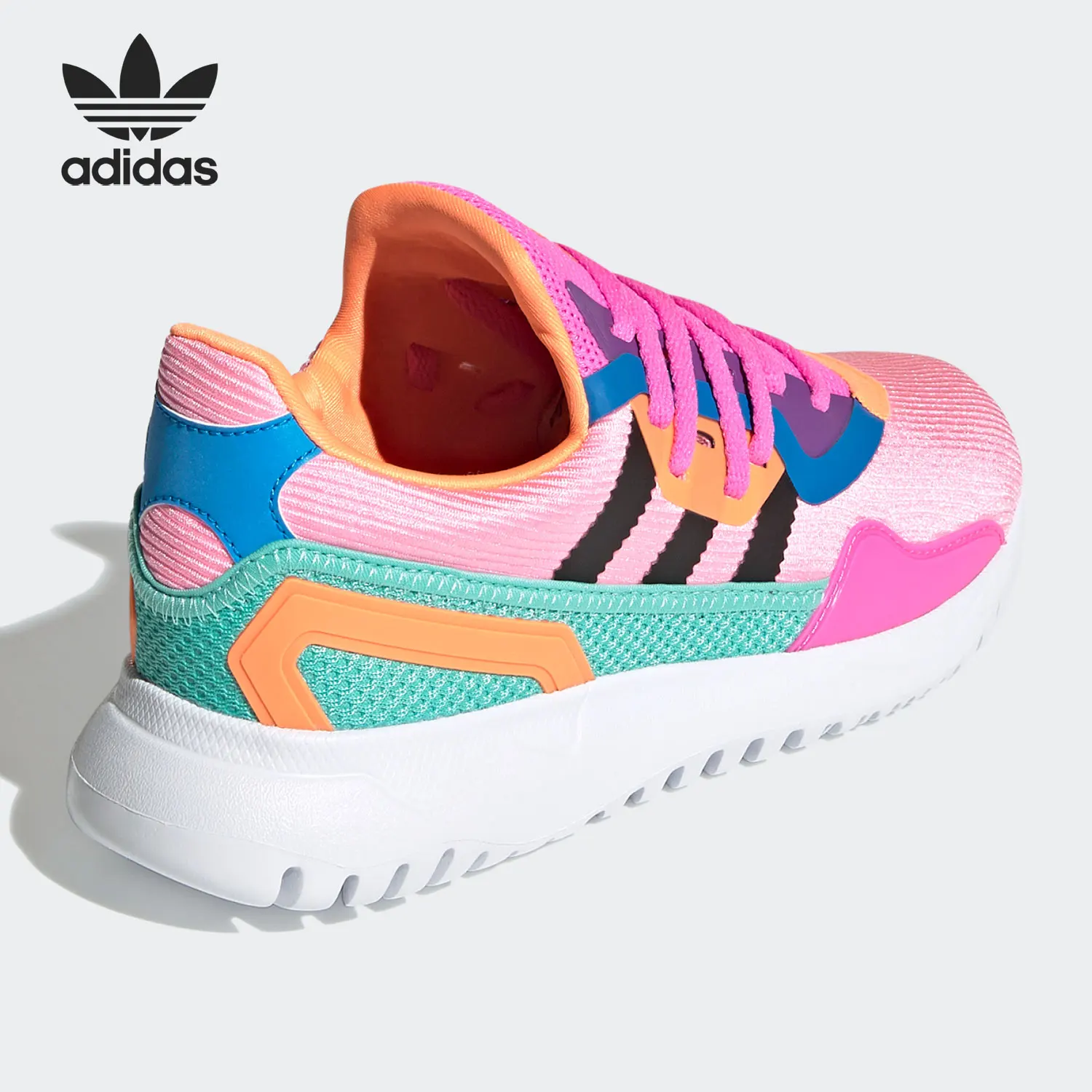 Adidas véritable nouvelle saison enfants respirant et Durable confortable chaussures de sport décontractées FX5332