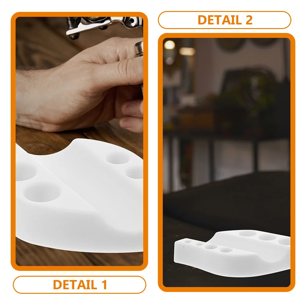 

2 Pcs Ink Rack Silicone Caps for Tattooing Cup Stands Cups Pigments Organizer Holder