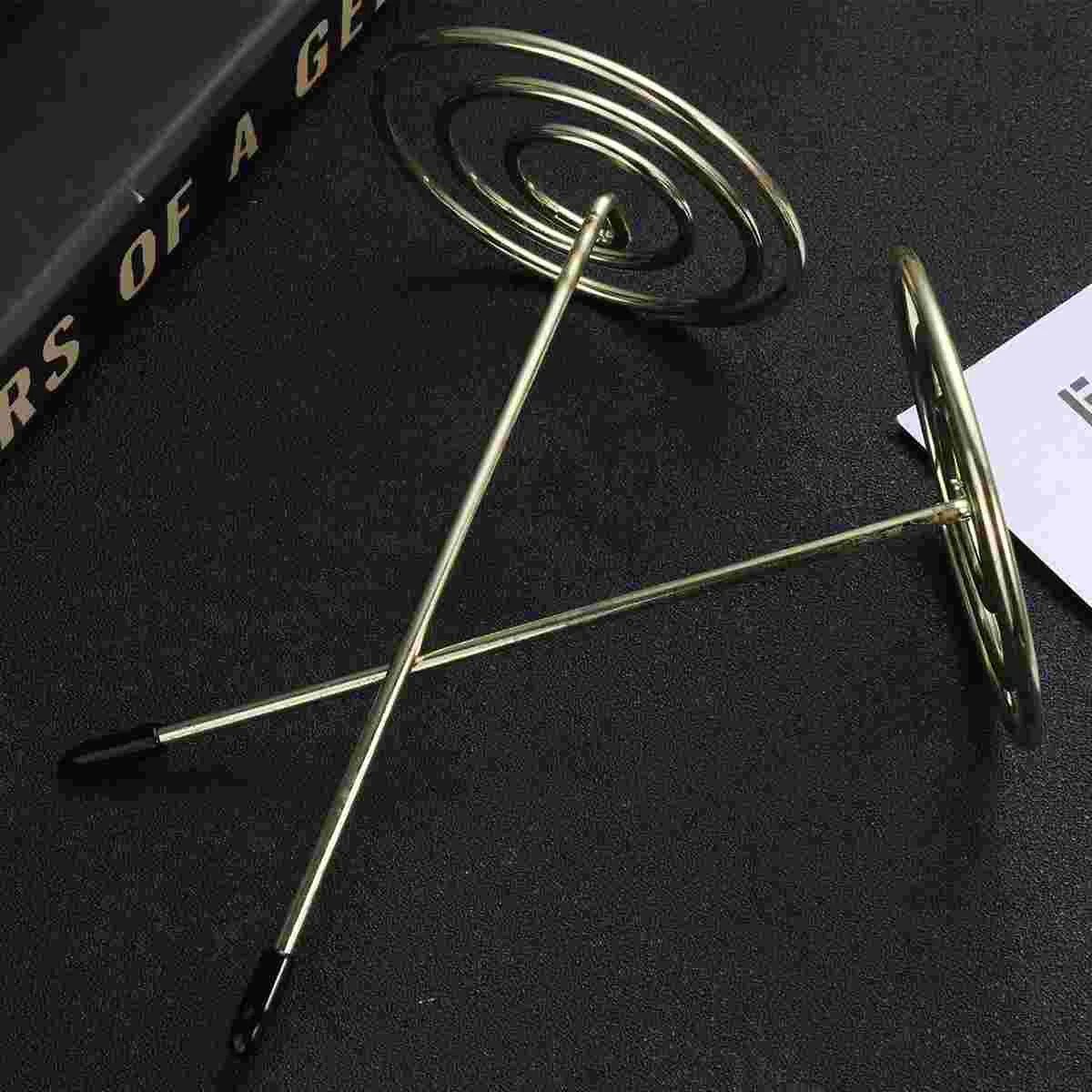 2 Pcs Invoice Holder Menu Summons Fork Restaurant Accessory Bill Receipt Needle Folder Sign Table Shelf