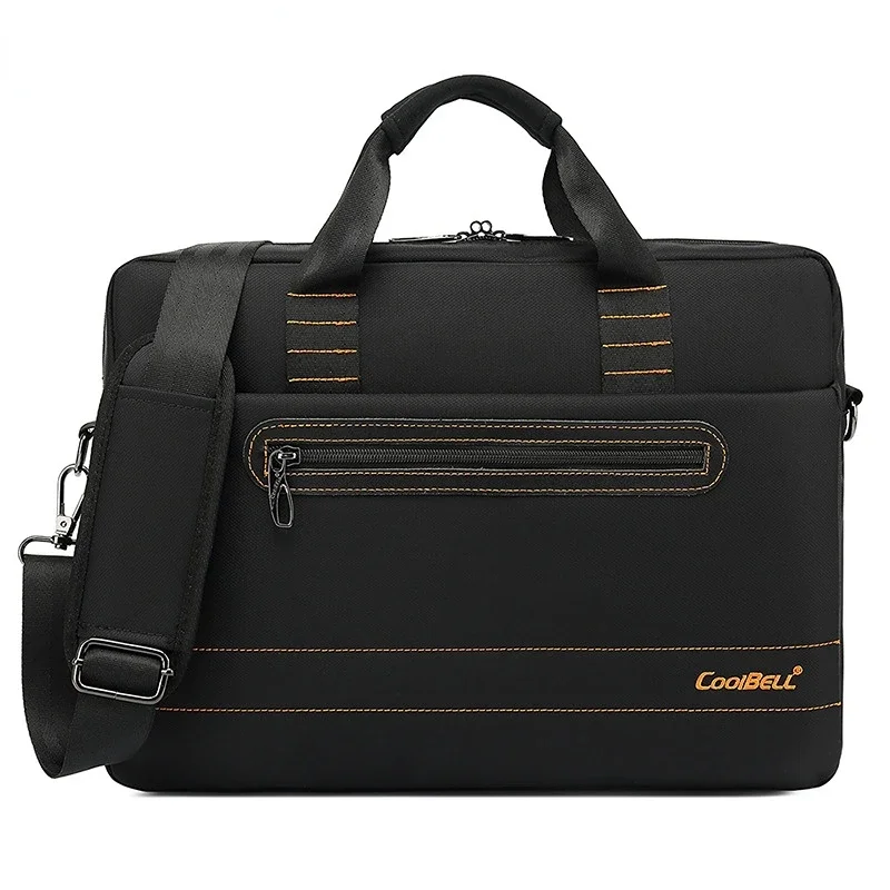 Chikage Business Briefcase One Shoulder Bag Large Capacity Casual Handbag Multi-function Simple Laptop Bag Crossbody Bag