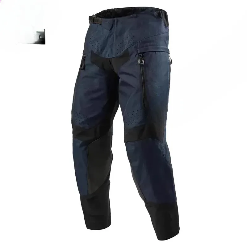 Motorcycle riding pants Peninsula four-season windproof and drop-proof off-road pants Locomotive casual pull-up pants