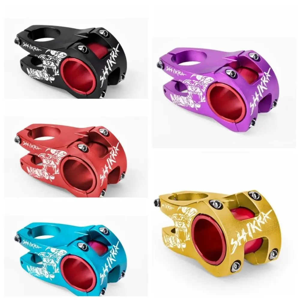 31.8*35/50mm Handlebar Pipe Stem Riser Adjustable Rod Aluminium Alloy Short Bridge Road Bicycle CNC Anodic Oxidation