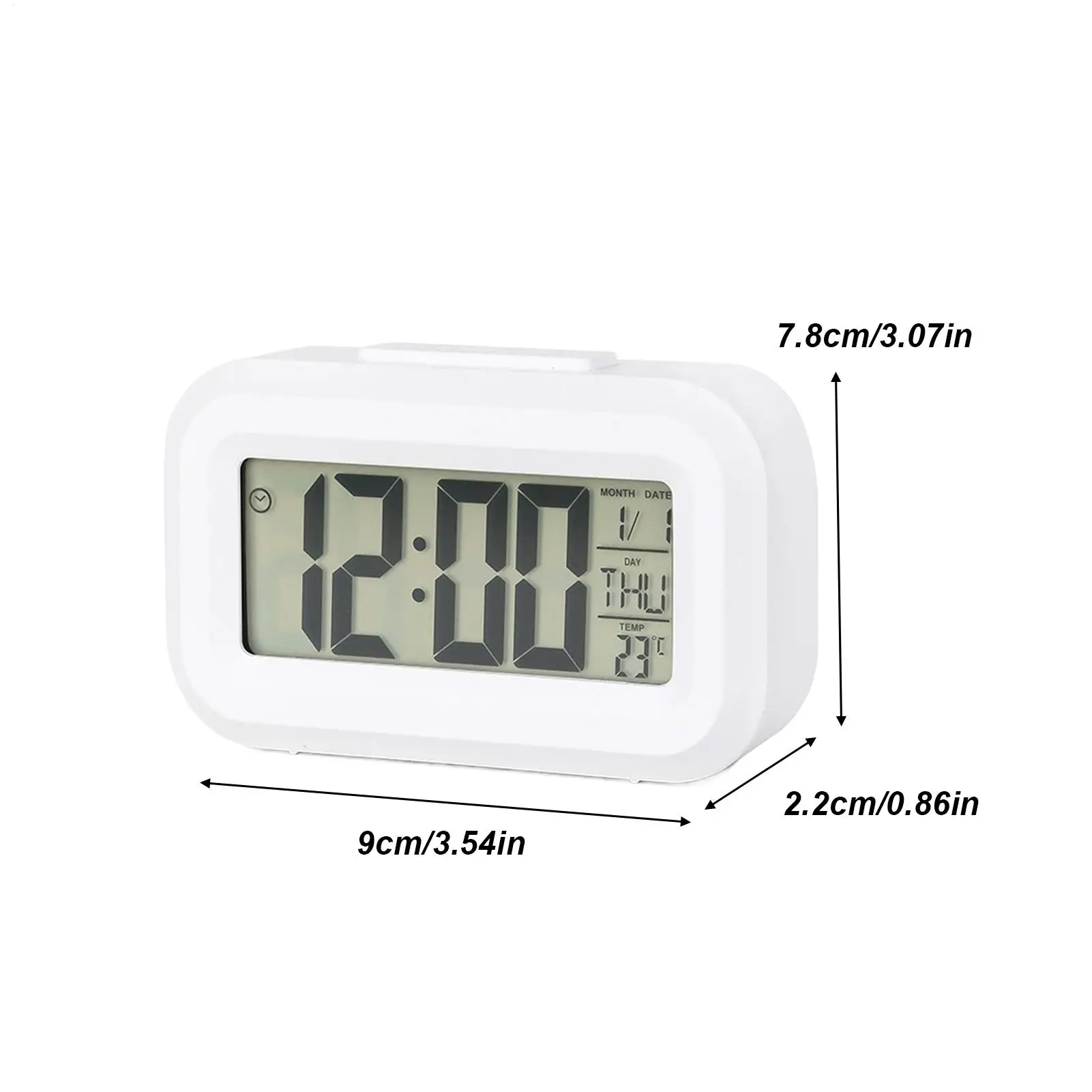 مؤقت صغير ساعة ذكية للأطفال ساعة منبه مدير وقت الطالب سطح المكتب صامت بجانب السرير ساعة منبه إلكترونية صغيرة #5