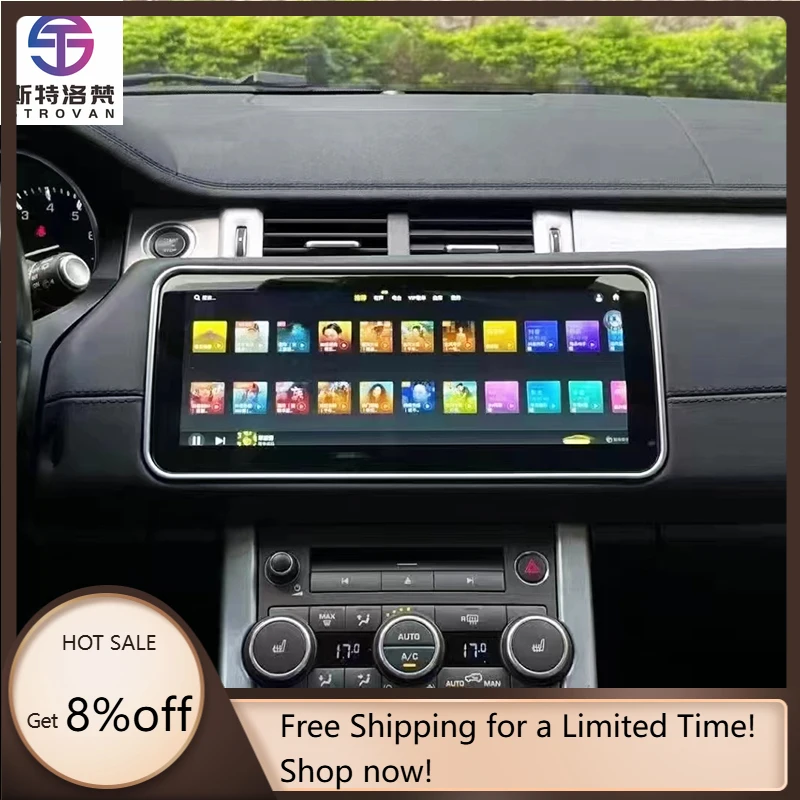 STLF Clrak For Range Rover 2013-2017 Evoque Car Interior Modification Upgrade Center Console Color Screen Car Screen