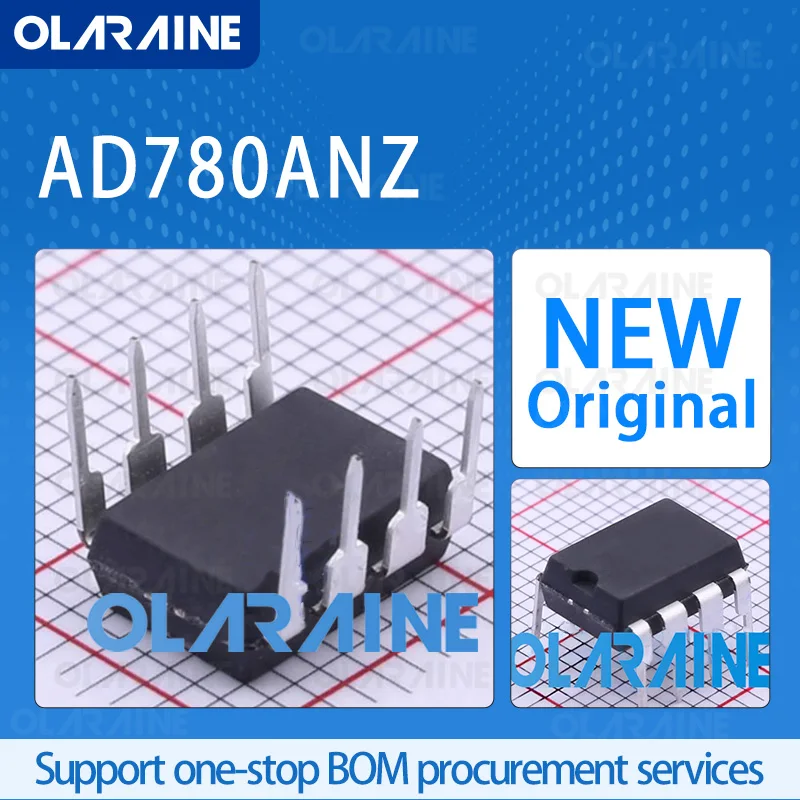

1/5/10Pcs AD780ANZ DIP-8 original ic chip Reference voltage 3 V Initial Accuracy 0.04 % 7 PPM / C