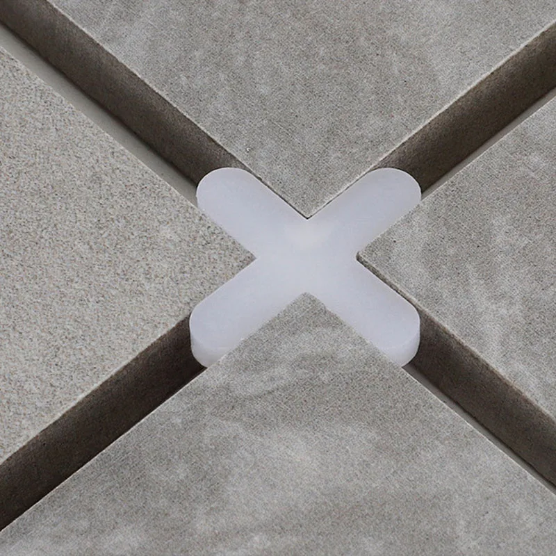 1000pcs Tile Buckle Porcelain Spacers Deck 2mm Ceramic Tiles Floor Plastic Leveling Tiling Construction Tools Building