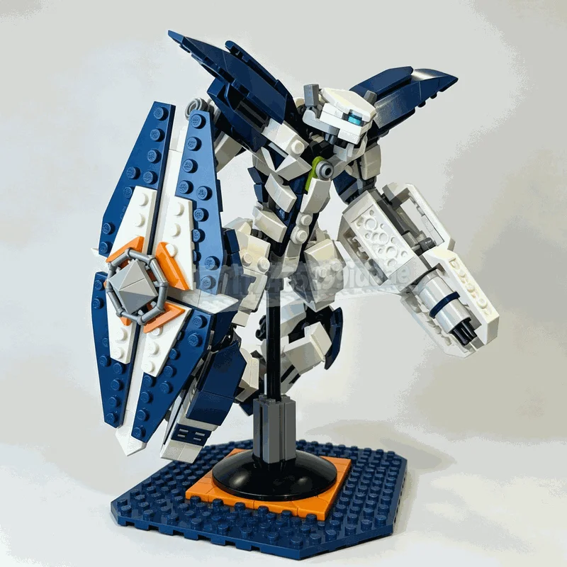 530PCS MOC Sci-Fi Mecha Suit Robot Figure Multi Form Space Battle Model Custom Building Blocks DIY Creative Assembly Toy Gifts