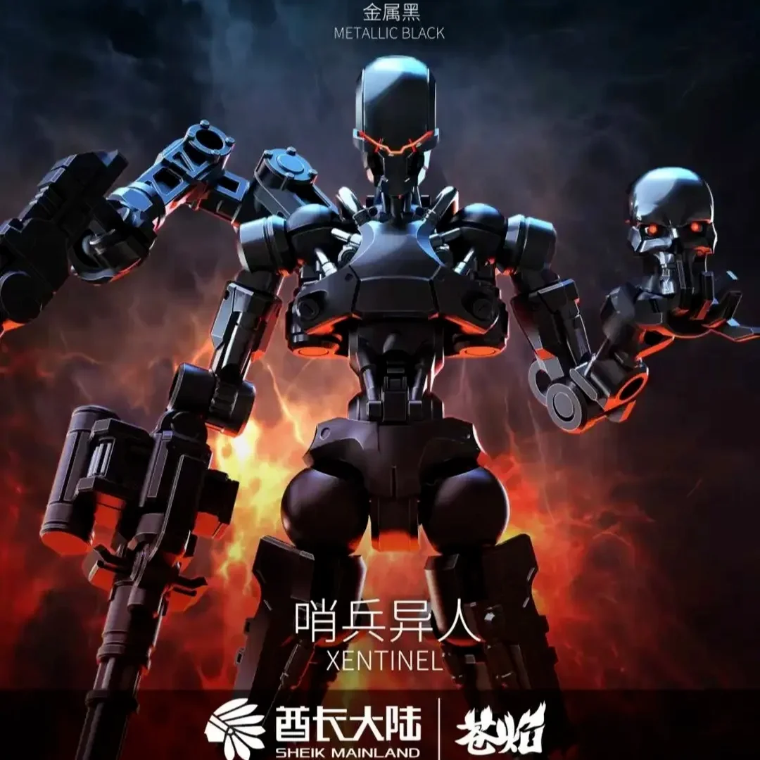Sheik Mainland 3MIN Project Xentinel Sentinel Aberrant Model Kit, 1/18 Buildabl…
