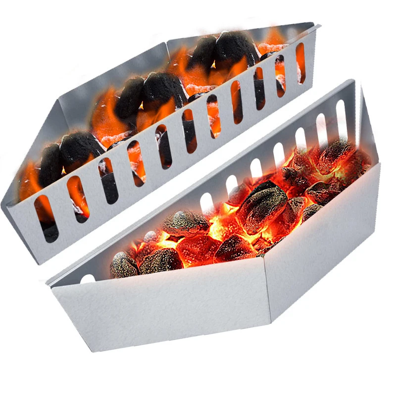 BBQ Stainless Steel Charcoal Basket for Weber Char-Basket Charcoal Holders Compatible with Weber Charcoal Container