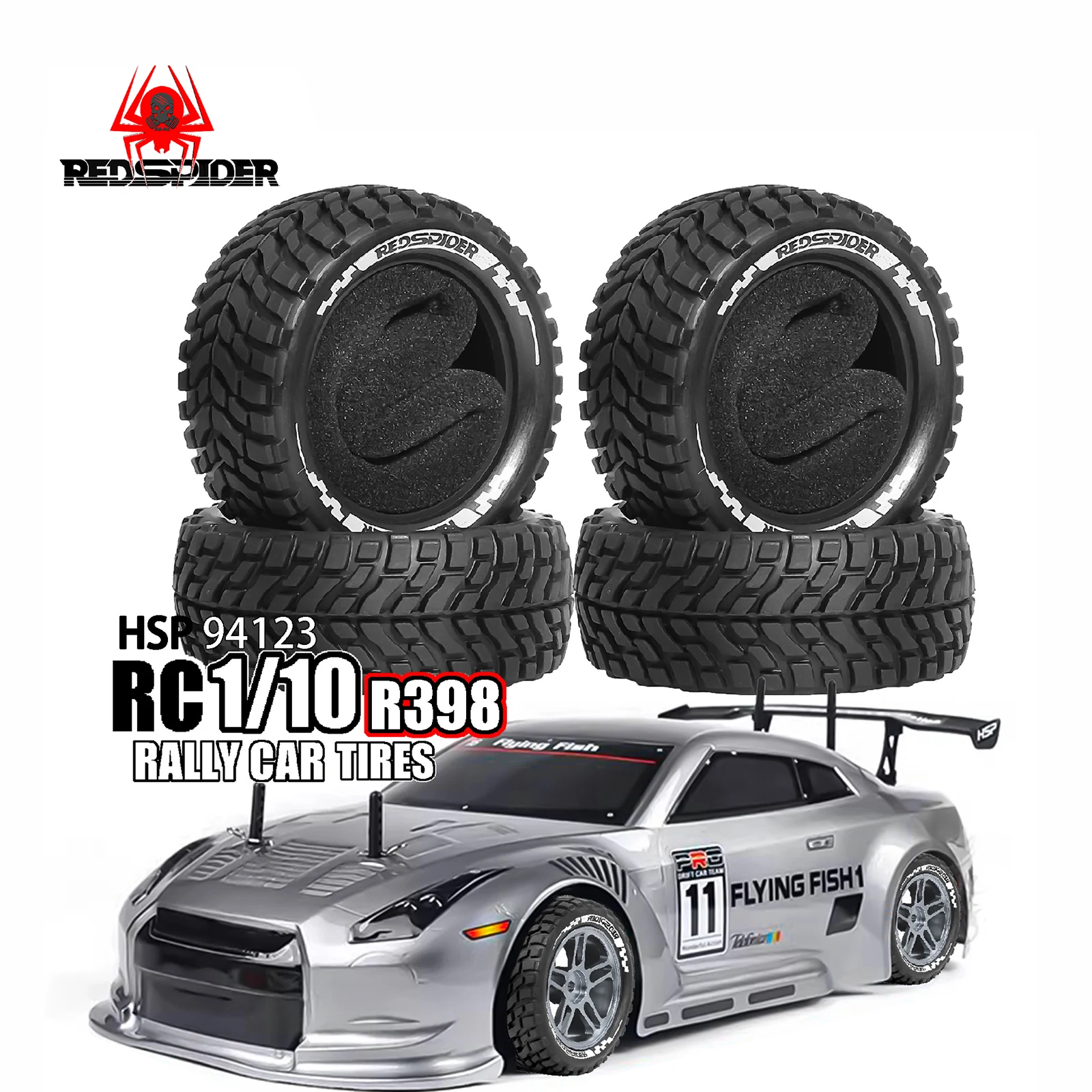 

Модель автомобиля 1/10 RC On Road Tires Диски для Tamiya TT01 TT02 XV01 TA06 A959 PTG2 HPI KYOSHO HSP PTG2 4 шт.