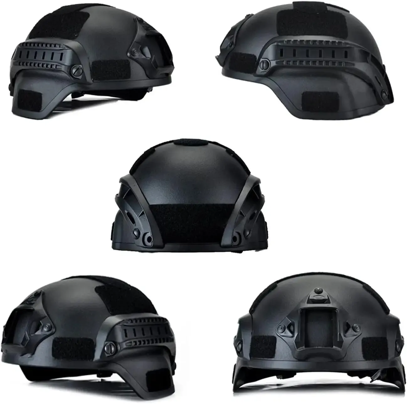 MICH 2000 Tactical Combat Protective Helmet with Side Rail NVG Mount Outdoor Airsoft Paintabll Shooting Head Protection