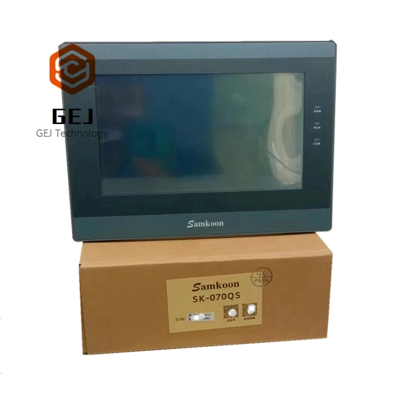 Imagem -05 - Polegada Samkoon Sk070qt Sk-070qh Sk-070qs Dc24v Touch Screen Hmi 7