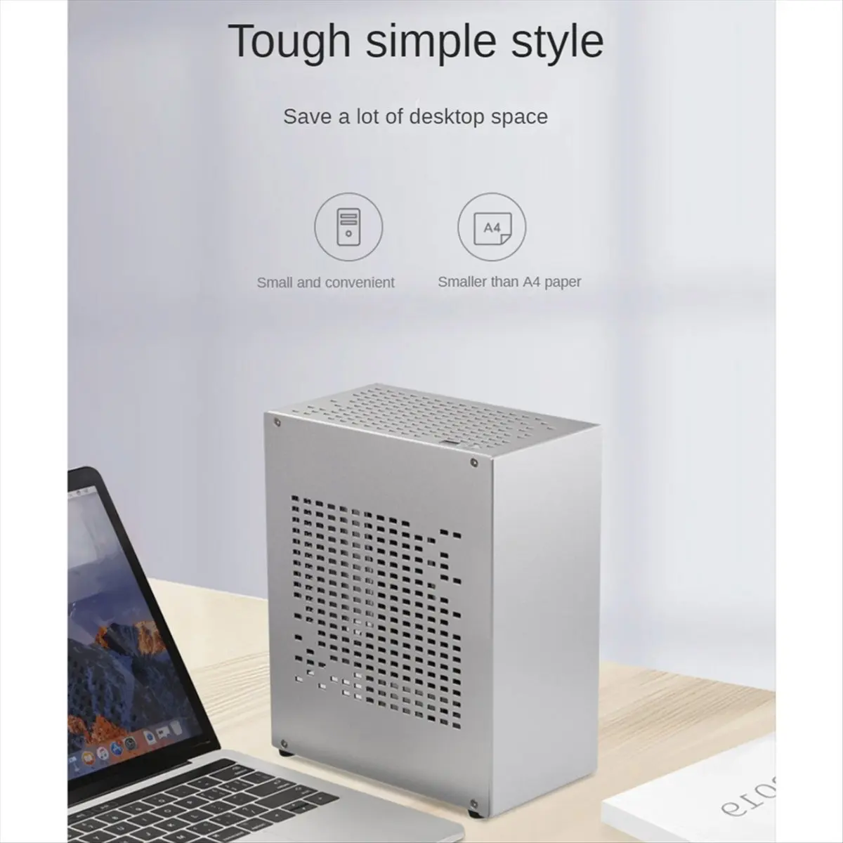 [n88r-new]a07-mini-itx-computer-case-chassis-htpc-host-case-usb30-itx-enclosure-personal-computer-chassis-desktop-box-silver