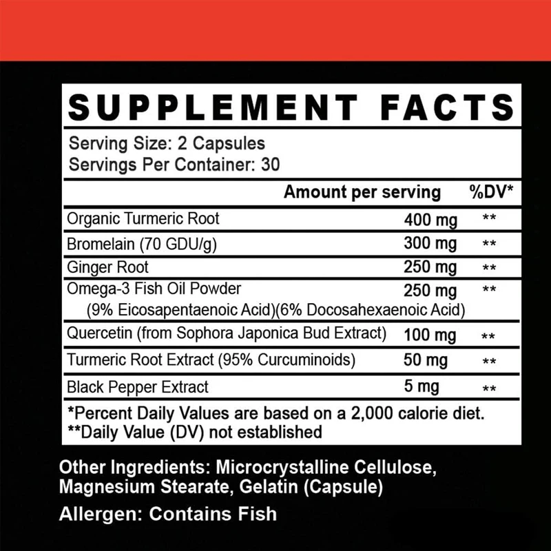 Maxx, 95 % Curcumin, mit schwarzem Pfeffer, Gelenkstütze, Antioxidantien, 1355 mg Mischung aus nicht-GVO-Zutaten (60 Kapseln)