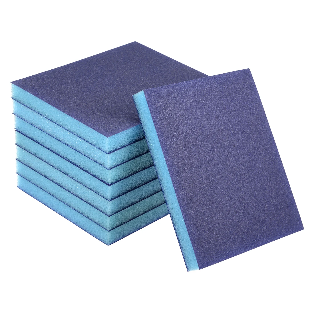 8/12Pcs 80-240Grit Polieren Schleif Schwamm Block Pad Set 120x98x12mm Schleifpapier Sortiert Schleif werkzeuge Schleifpapier Schleif Scheiben