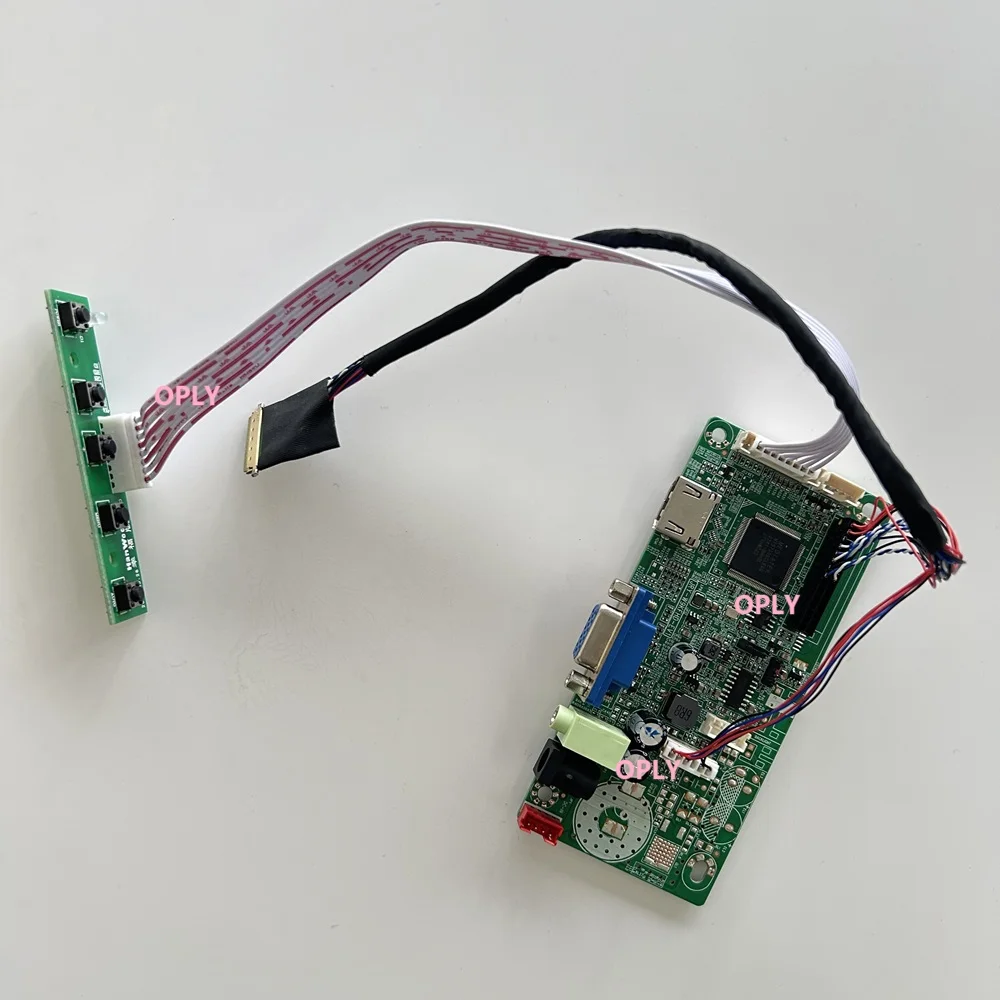 HDMI-Compatible VGA 58C Controller board kit for B140XW01 V8 B140XW01 V9 B140XW01 V0/V1/V2/V3/V6/VB/VC panel 1366X768 14