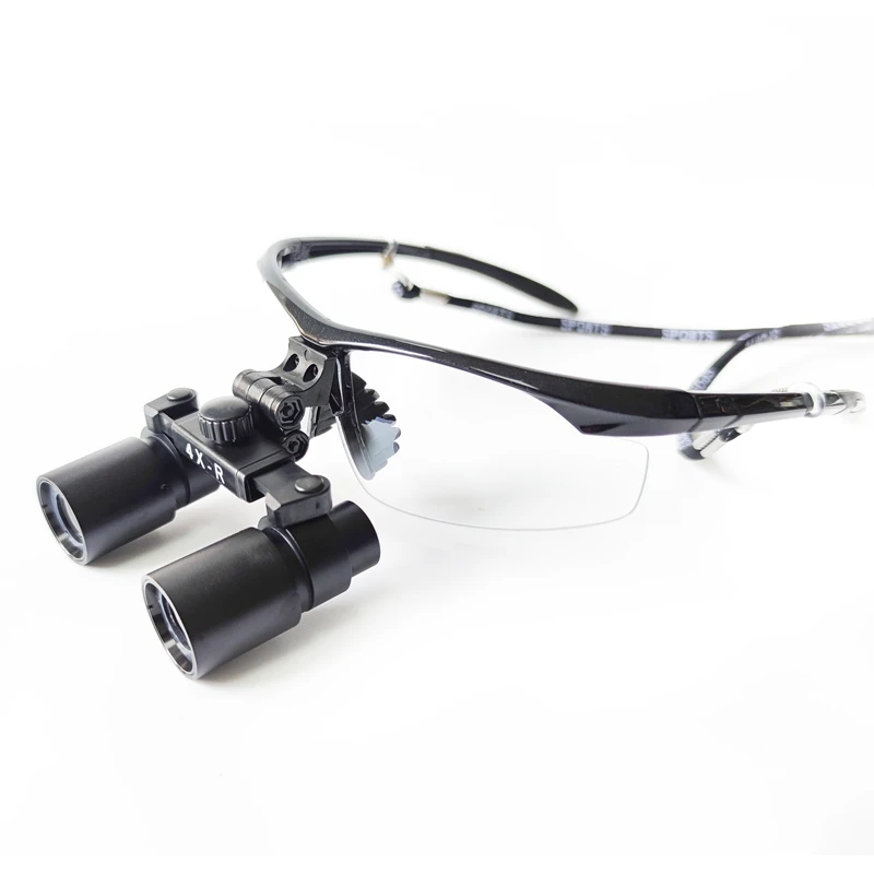 

4.0X Kepler Dental Loupes Medical Surgical Binocular Magnifier Lupa ENT Ophthalmolog Operation Magnifying Glass w LED Headlight