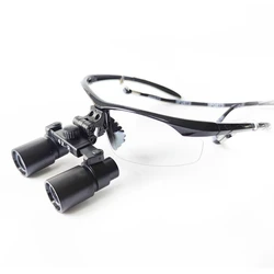 4.0X Kepler Dental Loupes Medical Surgical Binocular Magnifier Lupa ENT Ophthalmolog Operation Magnifying Glass w LED Headlight