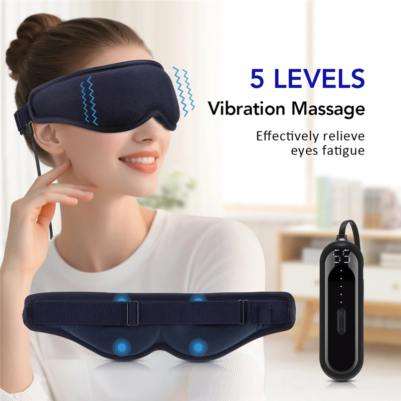 ABLE-Eye Massage Device Eye Protection Intelligent Hot Compress Sleep Blackout Eye Mask Eye Relief Improved Sleep
