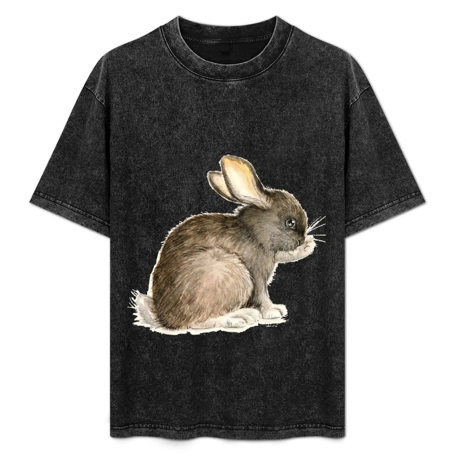 

The black bunny T-Shirt funny meme t-shirts basketball graphic tees shirts men