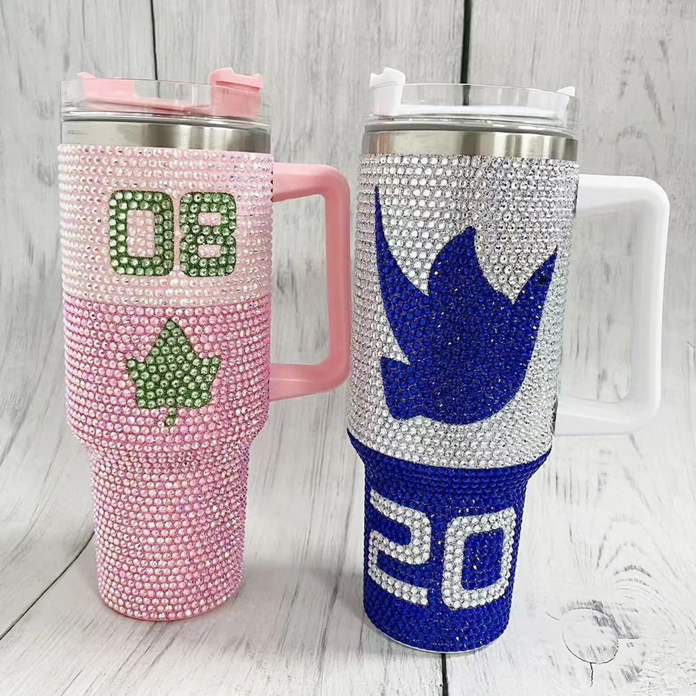 

Alpha ZOB Greek letter logo dove ivy 08 20 stainless steel handle cup