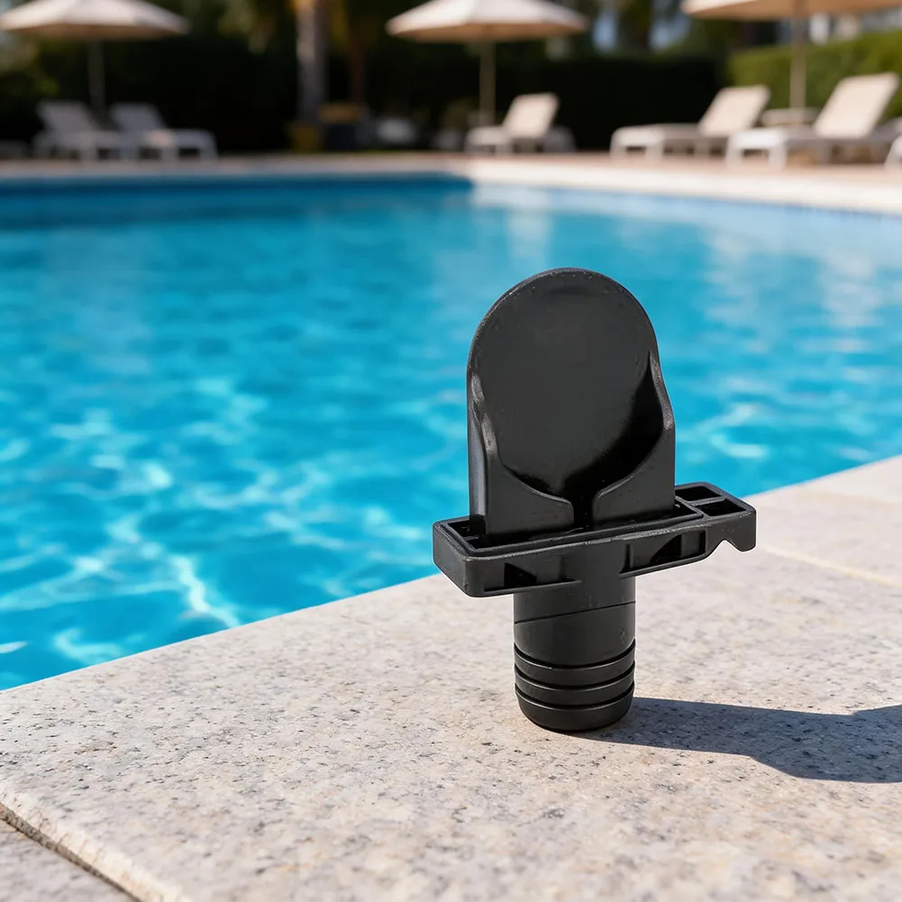 Pump Connection Adapter Inflation Hose For Home Spa Relaxation Black Pump Accessory Easy Storage Solution Reduced Setup Time