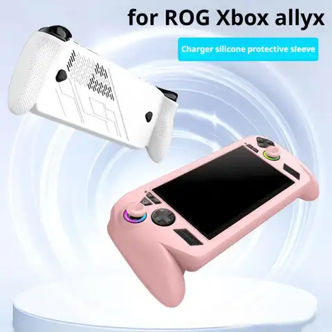 360 °   Raccordo senza soluzione di continuità ASUS ROG Ally X Custodia protettiva speciale in silicone per telefono portatile Forte assorbimento degli urti Accessori