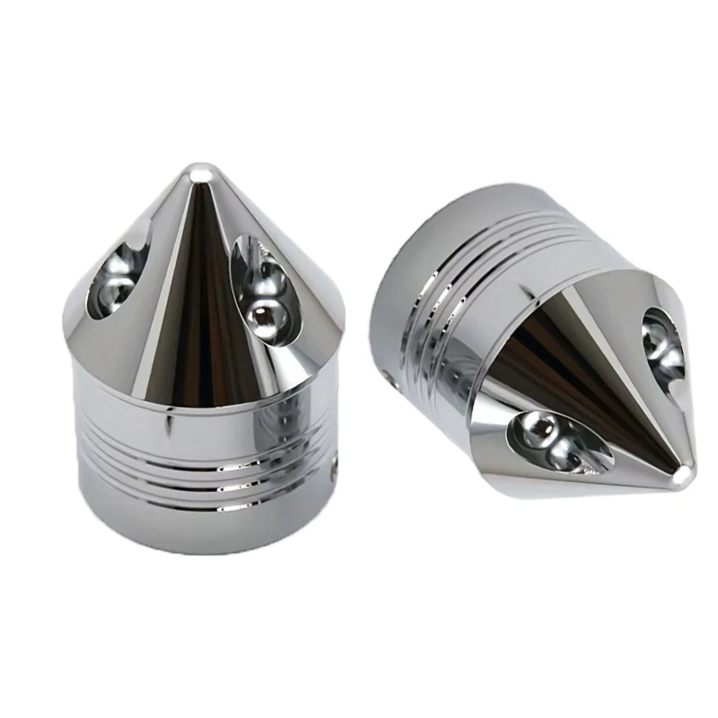 

High-Performance Black CNC Aluminum Front Axle Cap for Bike Customization