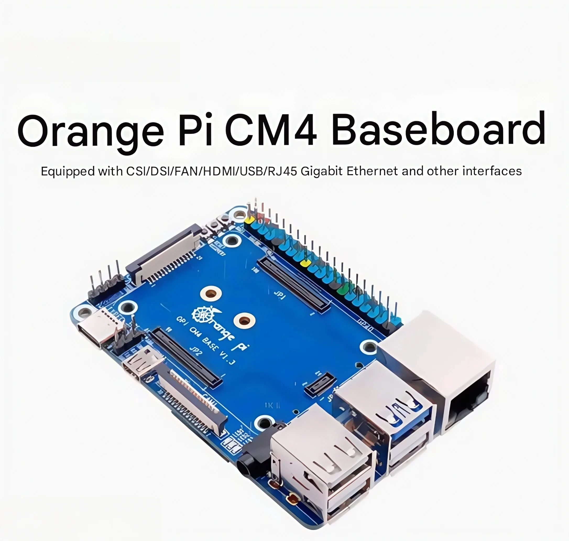 

Основная плата Orange pi CM4 Bluetooth Wi-Fi Rockchip rk3566 плата разработки emmc4K1000M сетевая промышленная плата управления